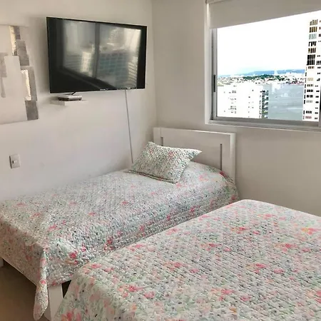 Apto 2804 Frente Al Mar- Edificio Palmetto, Piso 28 Apartamento Cartagena